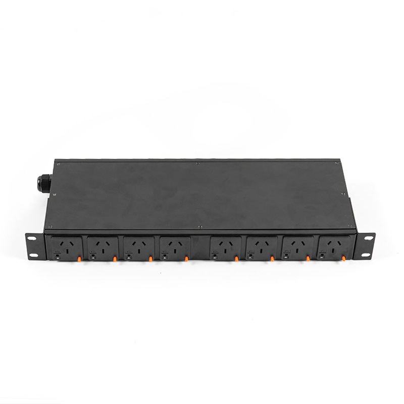 8-udtag vandret TCP/IP-sensorafbryder eco Smart Rack Pdu 1U