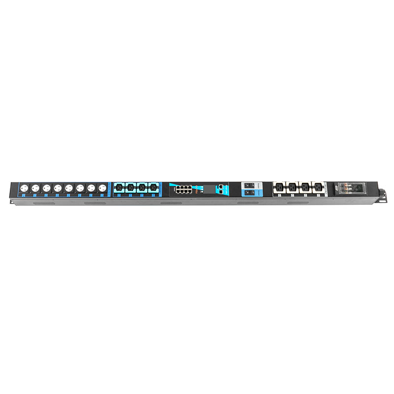 16-udtag C13 C19 US Vertikal TCP/IP-sensorafbryder øko Smart Rack Pdu