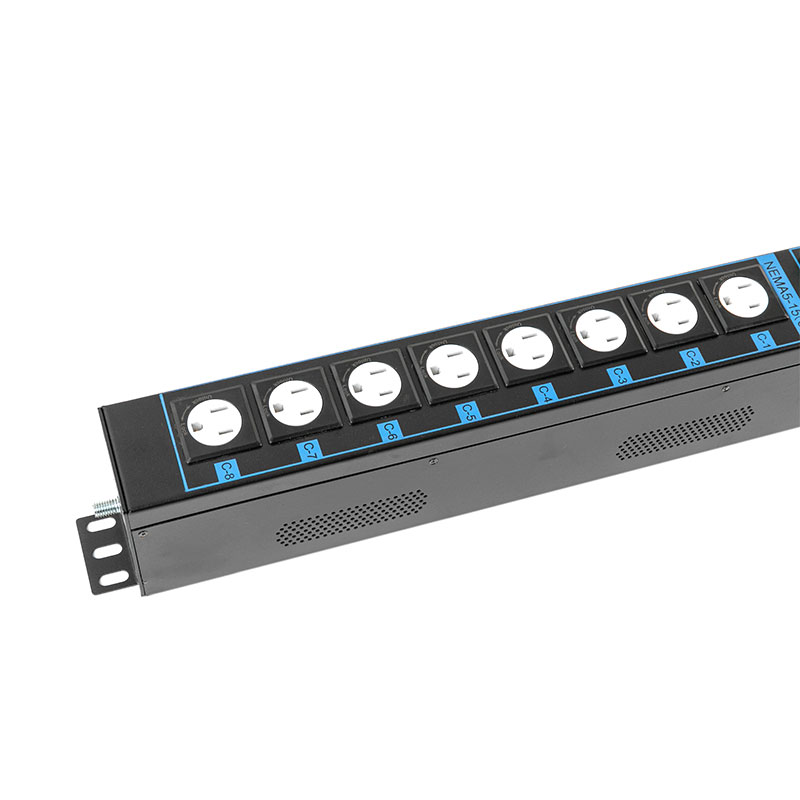 16-udtag C13 C19 US Vertikal TCP/IP-sensorafbryder øko Smart Rack Pdu