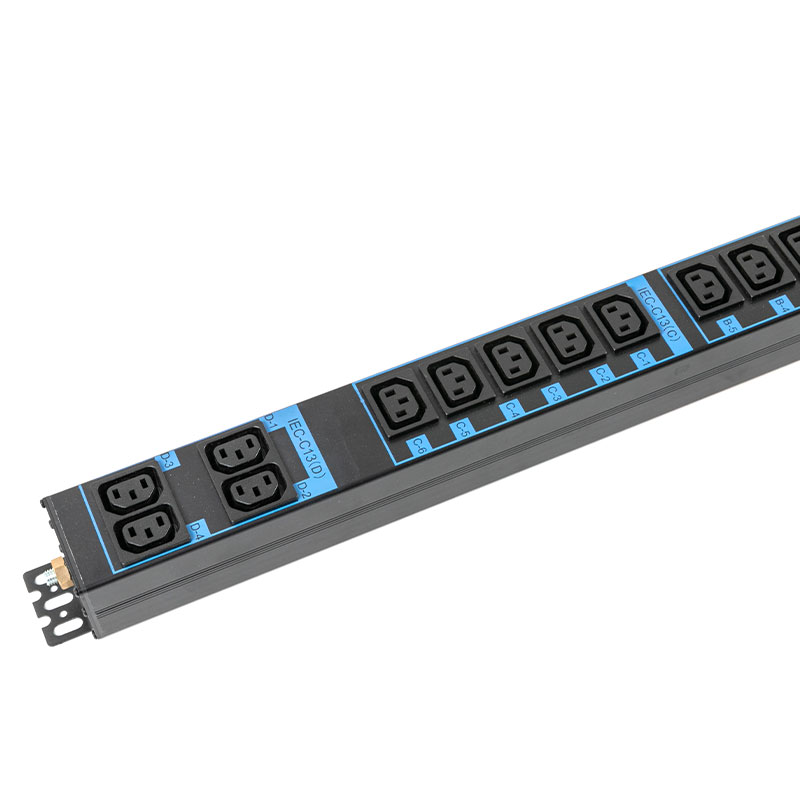 20-udtag C13 C19 Vertikal TCP/IP sensor øko Smart Rack Pdu