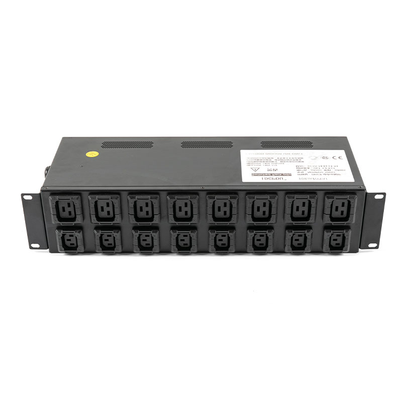 16-udtag C13 C19 2U Vertikal TCP/IP-sensorafbryder øko Smart Rack Pdu