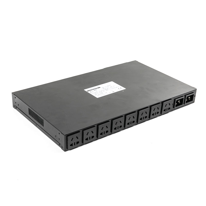 10-udtag C20 Vertikal TCP/IP-sensor øko Smart Rack Pdu 1U