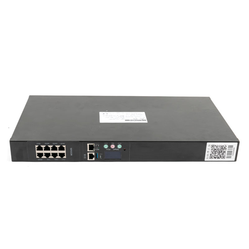 10-udtag C20 Vertikal TCP/IP-sensor øko Smart Rack Pdu 1U